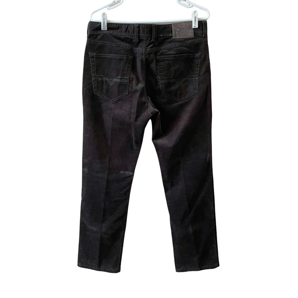 ❤️SOLD❤️ MENS 1920 GARDEUR CASUAL DARK BROWN CORDUROY PANTS JEANS STYLE 34/30 - Picture 5 of 11